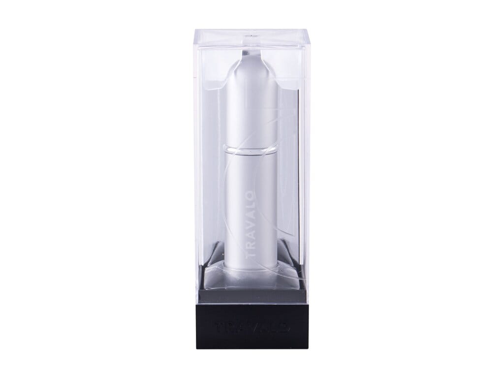 Travalo Classic U Flakon z możliwością napełnienia 5ml Silver-583554